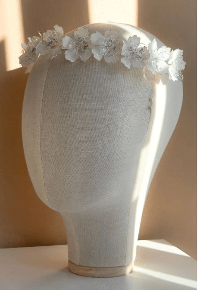Shella - Couronne florale